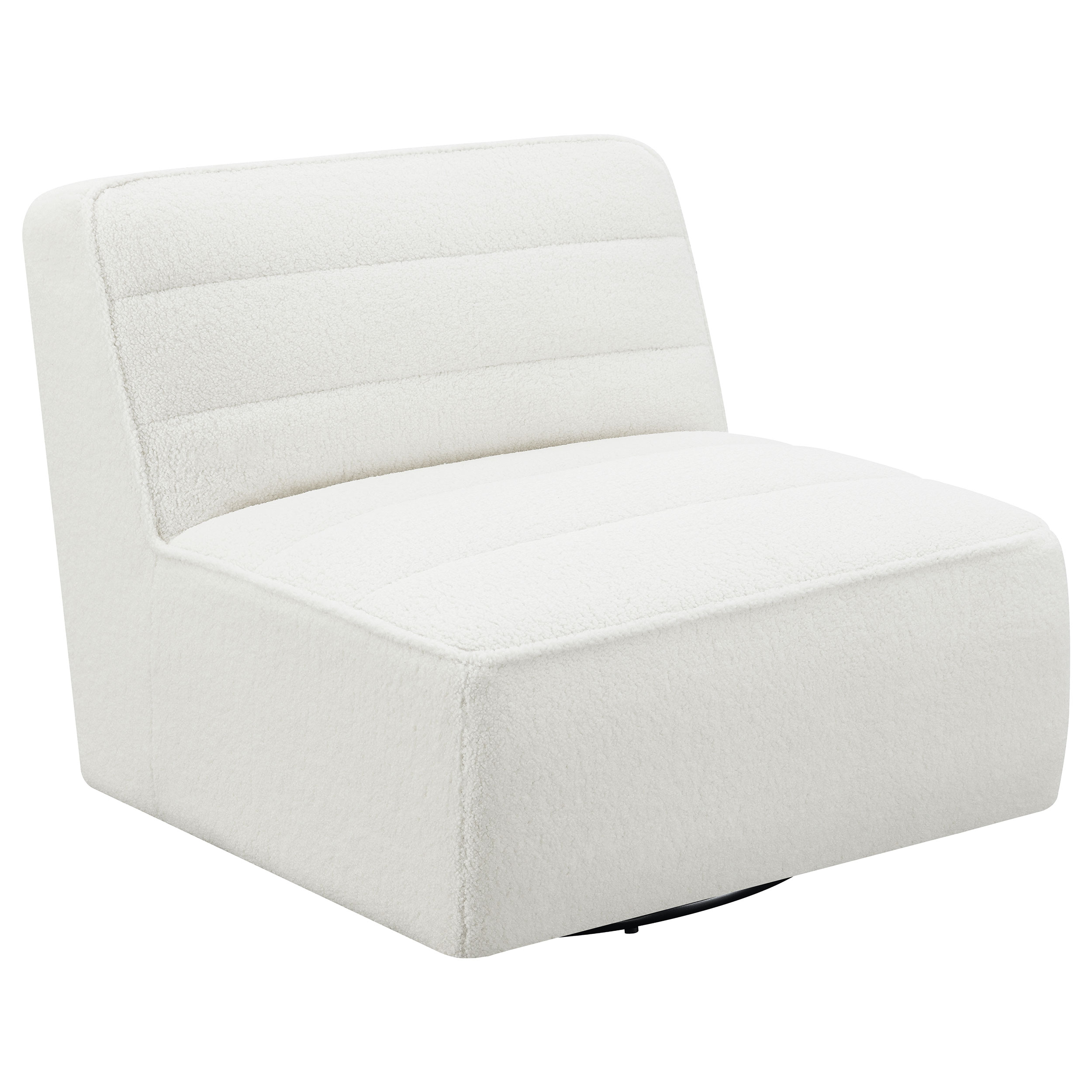 905723_02xHD Cobie Upholstered Armless Swivel Chair Natural product image