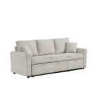 Kendal Sleeper Sofa Sectional By Furniture of America closed no background product image