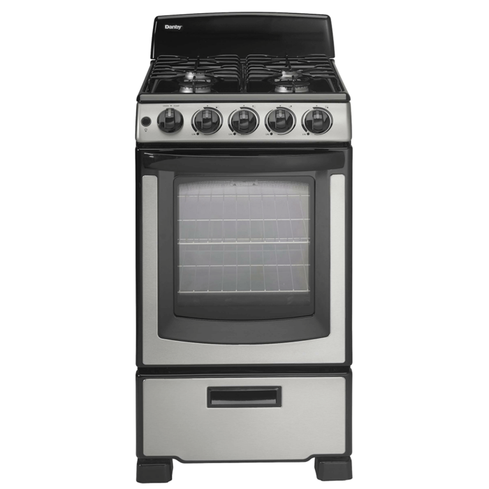 Danby 20″ Wide Gas Range in Stainless Steel product image