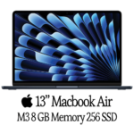 Apple MacBook Air 13-inch Laptop - M3 chip Built for Apple Intelligence - 8GB Memory - 256GB SSD - Midnight