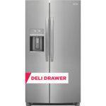 Frigidaire Gallery 25.6 Cu. Ft. 36" Standard Depth Side by Side Refrigerator product image