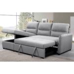 Aletta Sofa Chaise Sleeper By Primo open with sleeper open product image