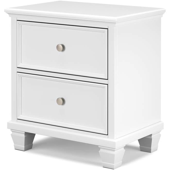 Fortman 25" 2 Drawer Nightstand By Ashley no background product image