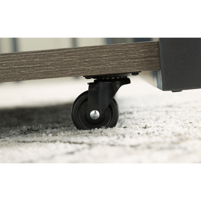 Wilmaden Table (Set of 3) By Ashley wheel close up product image