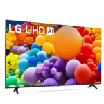 65UT7570PUB LG 65 Inch Class UHD Series 4K UHD TV with webOS 24 angled product image