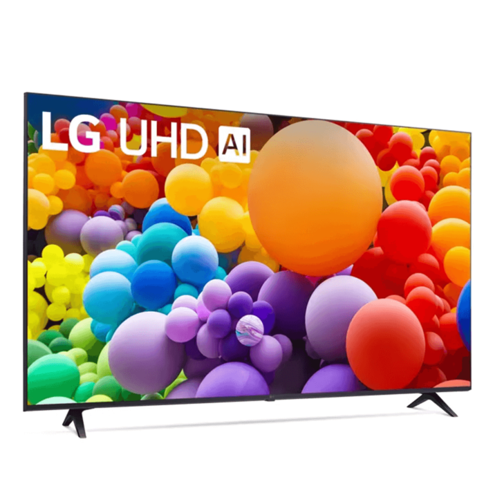 65UT7570PUB LG 65 Inch Class UHD Series 4K UHD TV with webOS 24 angled product image