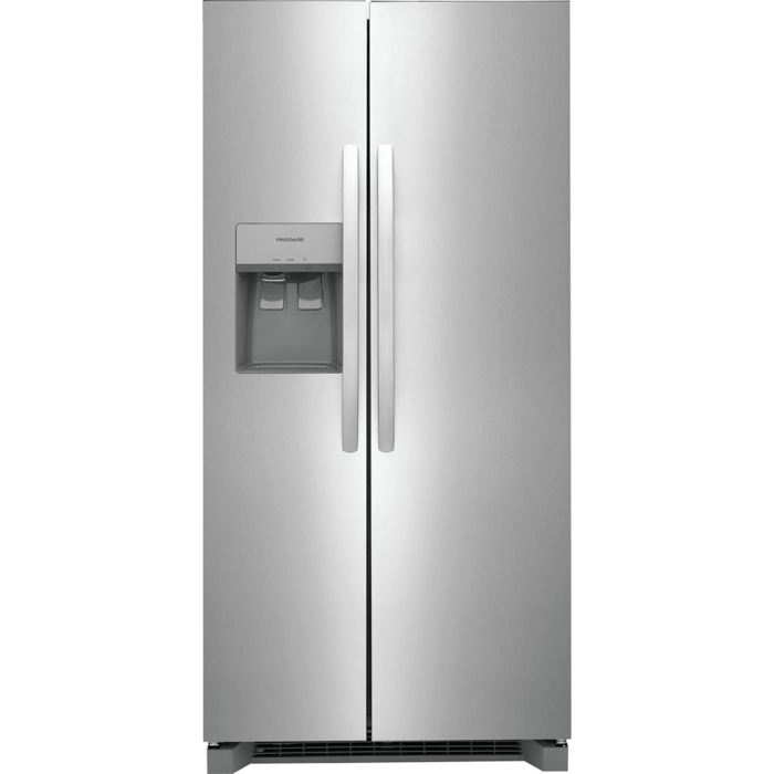 FRSS2323AS Frigidaire 22.3 Cu. Ft. 33" Standard Depth Side by Side Refrigerator head on product image