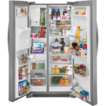Frigidaire Gallery 25.6 Cu. Ft. 36" Standard Depth Side by Side Refrigerator open product image