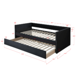 Sadie Daybed By Crown Mark dimensions product image
