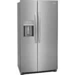 Frigidaire Gallery 25.6 Cu. Ft. 36" Standard Depth Side by Side Refrigerator angled product image