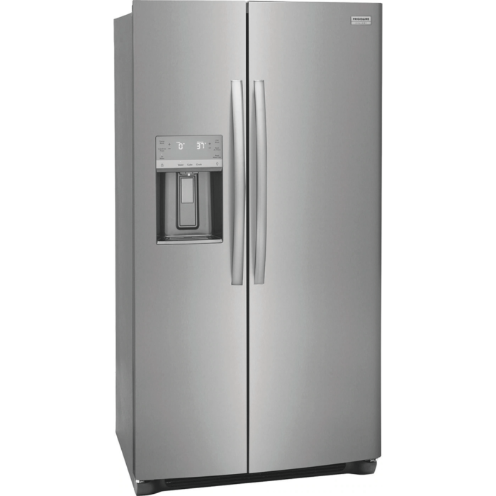 Frigidaire Gallery 25.6 Cu. Ft. 36" Standard Depth Side by Side Refrigerator angled product image