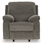Scranto Manual Recliner By Ashley no background head on product image