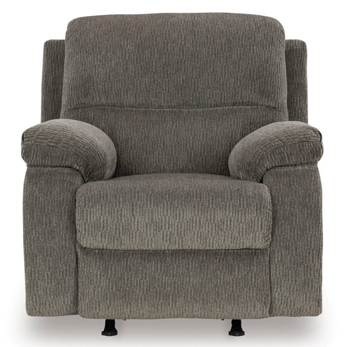 Scranto Manual Recliner By Ashley no background head on product image