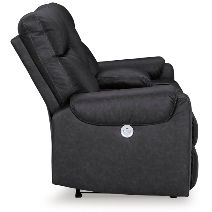 Axtellton Power Reclining Loveseat By Ashley side view product image