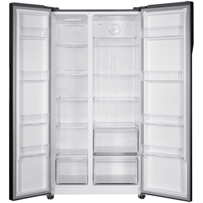 FRSG2115AV- Frigidaire 21.4 Cu. Ft. 36" Counter-Depth Side-by-Side Refrigerator doors open product image