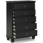 Lanolee Chest By Ashley Furniture drawers open product image