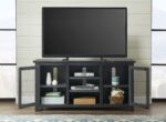 Ventura 65" TV Stand by Martin Svensson Open Grey Product image Open
