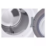 DLG3401W LG 7.4 cu. ft. Ultra Large Capacity Gas Dryer angled Drum Close Up Product image