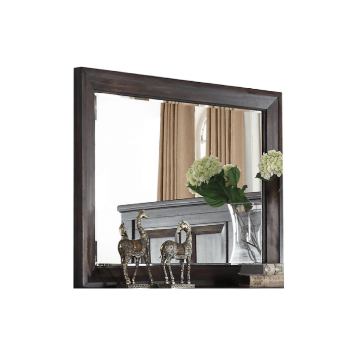 Sevilla New Classic mirror in dark walnut finish product image