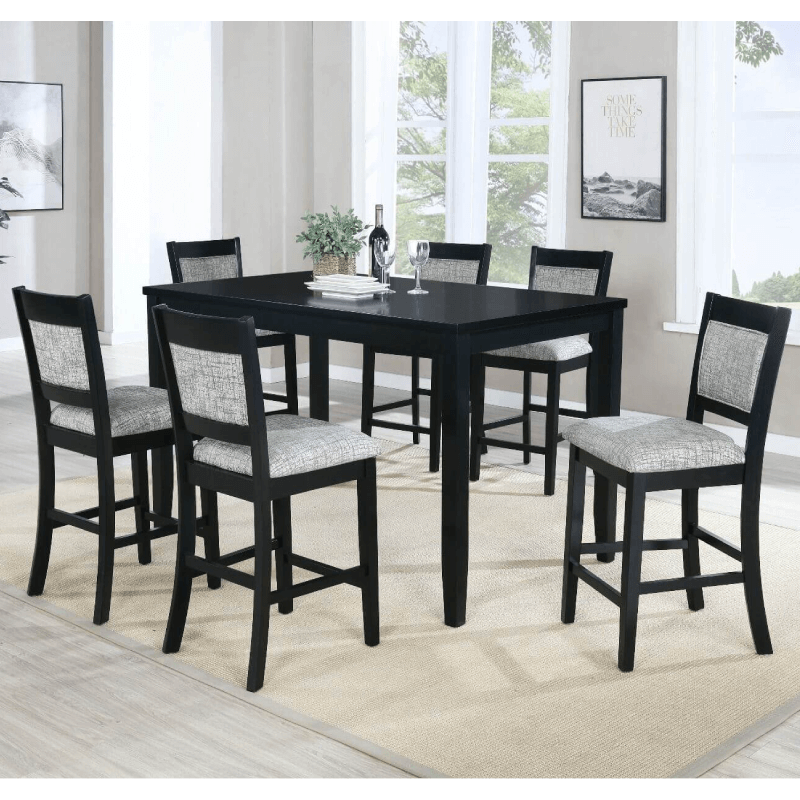 Upstate 7 Piece Counter Height Dining Set By Vilo Home Upstate 7 Piece Counter Height Dining Set By Vilo Home product image