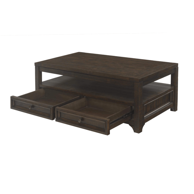 Lisbon 48 inch coffee table in Dark Mocha Finish Lisbon 48 inch coffee table in Dark Mocha Finish product image
