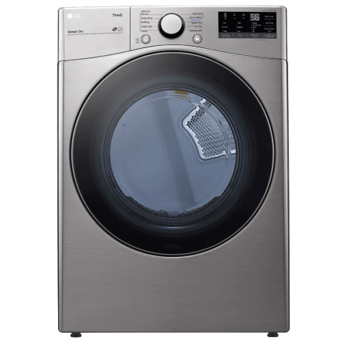 DLG3601V 7.4 cu. ft. Ultra Large Capacity Smart wi-fi Enabled Front Load Gas Dryer with Built-In Intelligence product image