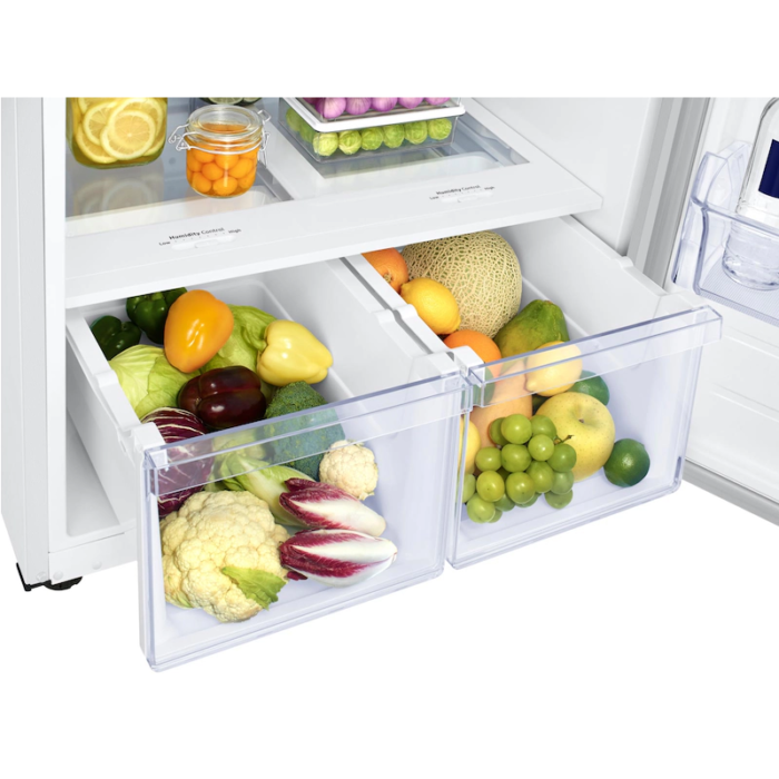 RT18M6215WW 18 cu. ft. Top Freezer Refrigerator with FlexZone™ and Ice Maker in White crisper product image