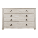 Willowton dresser front by ashley product image