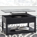 Ezmonei Coffee Table with Lift Top open product image