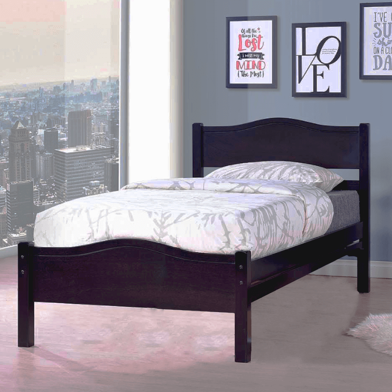Oakland Espresso Twin Bed By Casa Blanca in Twin or Full Oakland Espresso Twin Bed By Casa Blanca in Twin or Full product image