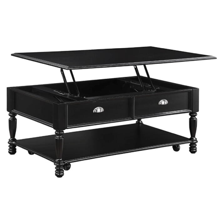 1301-30 Lift Top Cocktail Table by home elegance product image open
