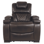 Warnerton Power Recliner by Ashley front view no background product image