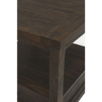 Lisbon Dark Mocha End Table by Martin Svensson Home shelf detail product image