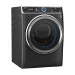 GE Profile™ 5.3 cu. ft. Capacity Smart Front Load ENERGY STAR® Steam Washer with Adaptive SmartDispense™ UltraFresh Vent System Plus™ with OdorBlock™ angled product image