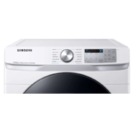 7.5 cu. ft. Smart Gas Dryer with Steam Sanitize+ in White controls product image