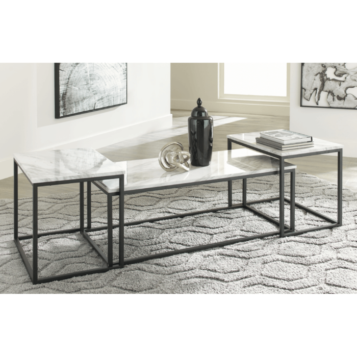 Donnesta Nesting Table 3 Piece Set By Ashley nestled product image