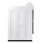 Samsung 4.4 cu. ft. Top Load Washer with ActiveWave™ Agitator and Soft-Close Lid in White Side View