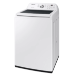 Samsung 4.4 cu. ft. Top Load Washer with ActiveWave™ Agitator and Soft-Close Lid in White other side product image