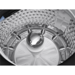 5.1 cu. ft. Smart Top Load Washer with ActiveWave™ Agitator and Super Speed Wash in Brushed Black interior drum product image