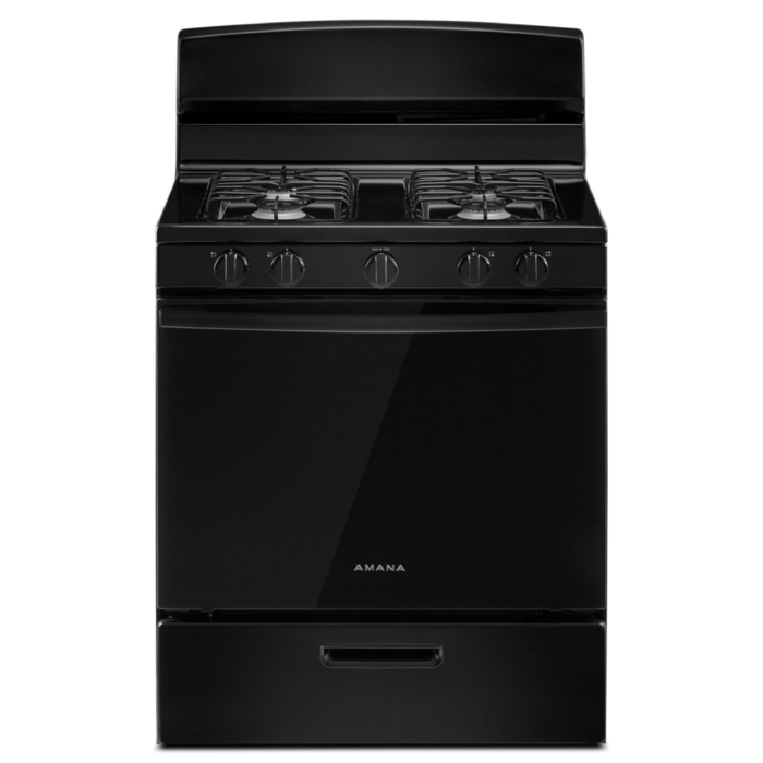 Amana 30" Gas Range with Easy-Clean Glass Door product image
