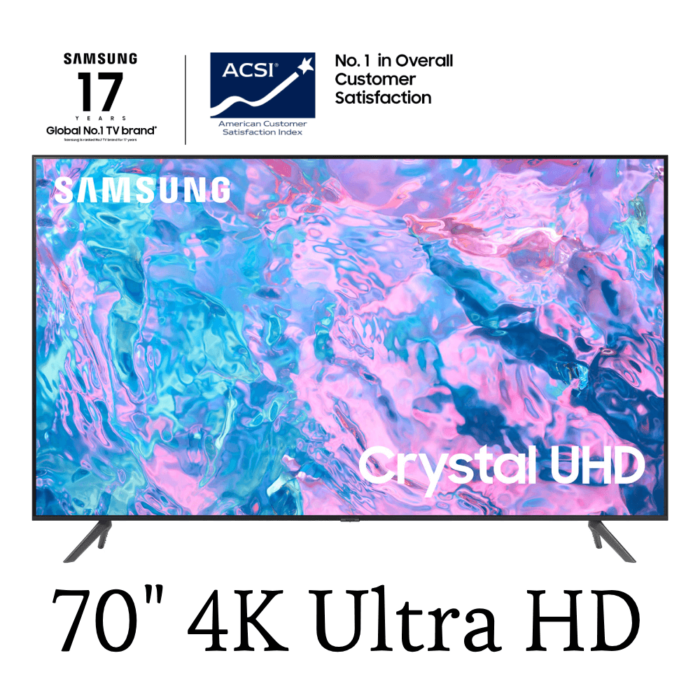 Samsung 70" Class Crystal UHD TV product image