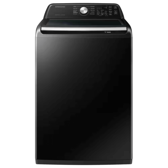4.7 cu.ft. Large Capacity Smart Top Load Washer with Active WaterJet in Brushed Black product image