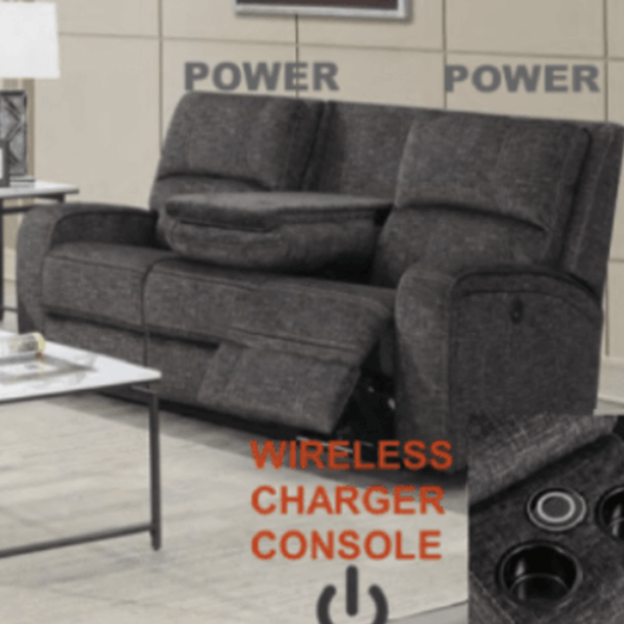 Porto in Grey Sofa by LJM Furniture product image