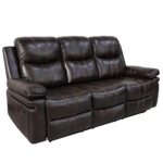 Kellen Sofa with Drop Down Tray and Recliners By New Classic Furniture product image