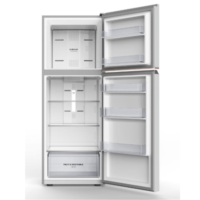 Danby Wood 10 Cu.Ft. Top Mount Refrigerator In Black door open product image