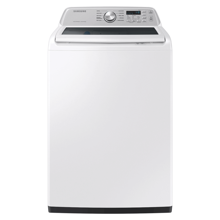 4.6 cu. ft. Large Capacity Smart Top Load Washer with ActiveWave™ Agitator and Active WaterJet in White product image