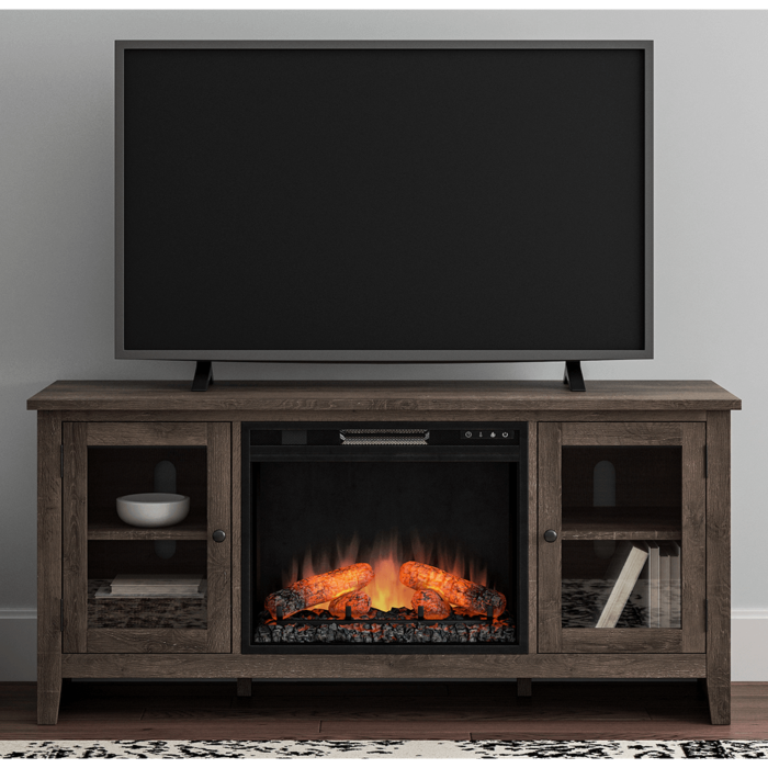 Arlenbry 60" TV Stand with Electric Fireplace for Larger Rooms By Ashley product image