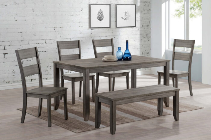 cro1131 Sean Melamine 6 Piece Dining Set By Crown Mark product image
