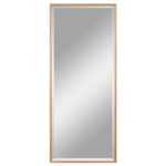 59"x25" Mirror with Natural Frame no background product image