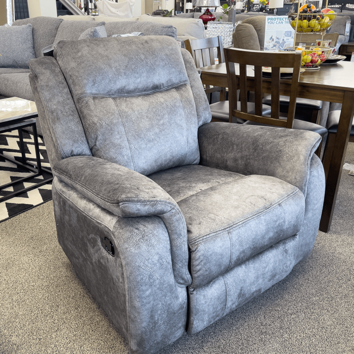 Park City Reclining Chair By New Classic Furniture in store angled product image